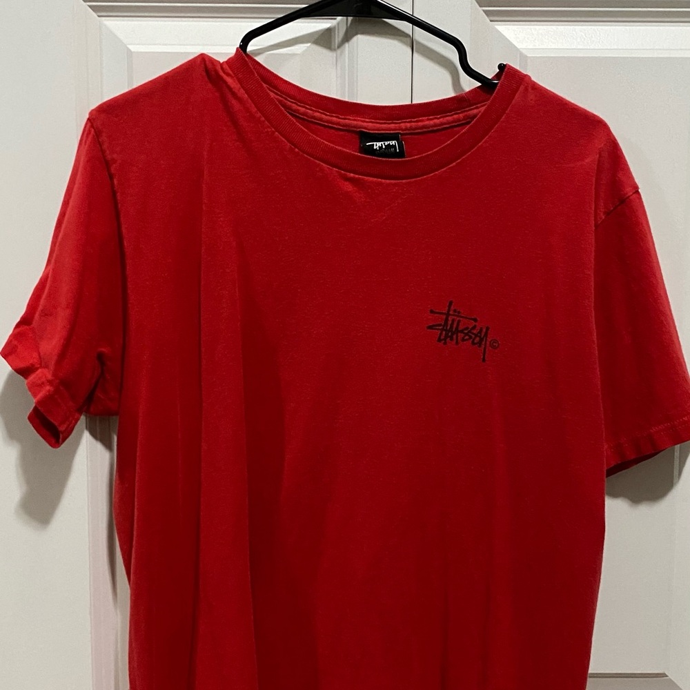 Red Stussy Shirt